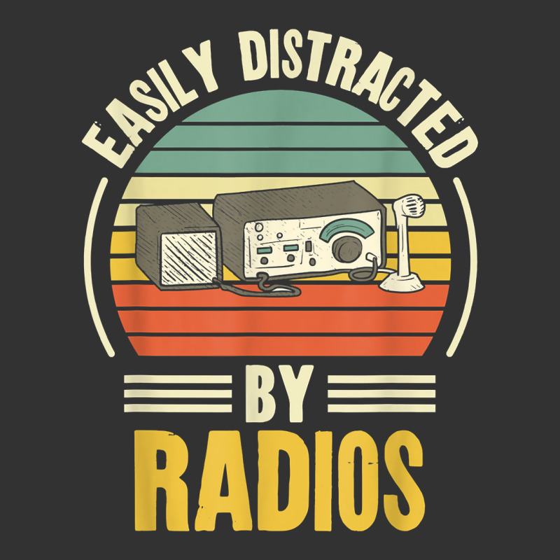 Easily Distracted By Radios Ham Radio Amateur Radio T Shirt Baby Bodysuit by cm-arts | Artistshot