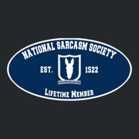 National Sarcasm Society   Lifetime Member Classic Crewneck Sweatshirt | Artistshot