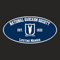 National Sarcasm Society   Lifetime Member Classic Ladies Fitted T-shirt | Artistshot