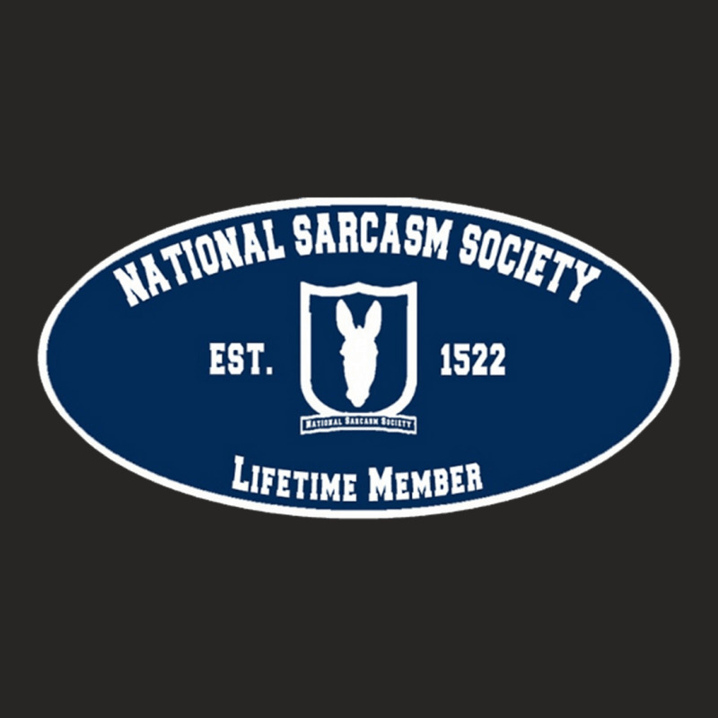 National Sarcasm Society   Lifetime Member Classic Ladies Fitted T-Shirt by cm-arts | Artistshot