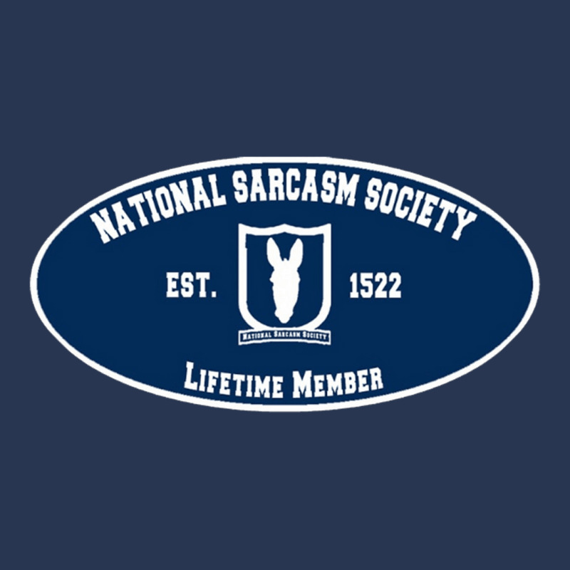 National Sarcasm Society   Lifetime Member Classic Men Denim Jacket by cm-arts | Artistshot