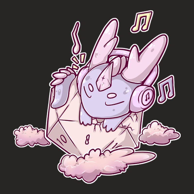 Baby Lofi Dragon On Cloud Ladies Fitted T-Shirt by Kosdapen517 | Artistshot