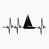 Sailing Heartbeat Ship T-shirt | Artistshot