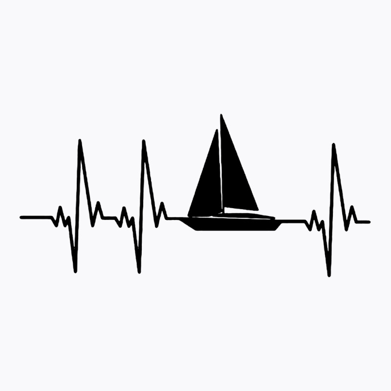 Sailing Heartbeat Ship T-shirt | Artistshot