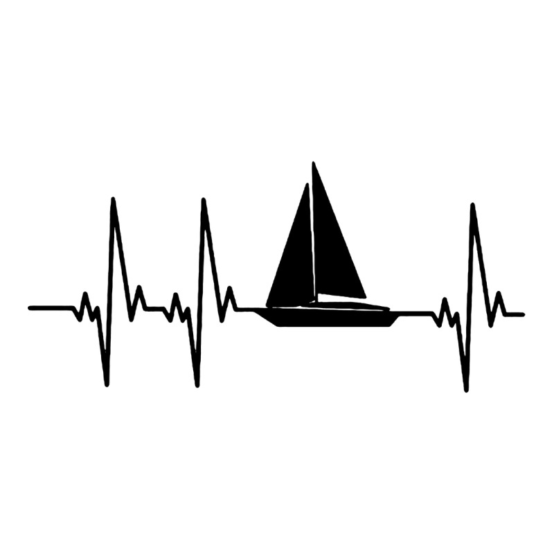 Sailing Heartbeat Ship V-neck Tee | Artistshot