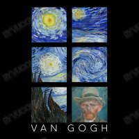 Van Gogh Starry Night Painting Collage With Self-portrait Lightweight Hoodie | Artistshot