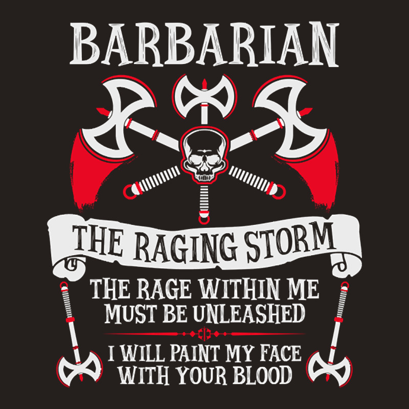 Barbarian, Dungeons & Dragons - The Raging Storm Tank Top by Kosdapen517 | Artistshot