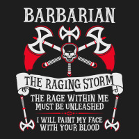 Barbarian, Dungeons & Dragons - The Raging Storm Classic T-shirt | Artistshot