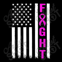 Fight Breast Survivor American Flag Youth Sweatshirt | Artistshot