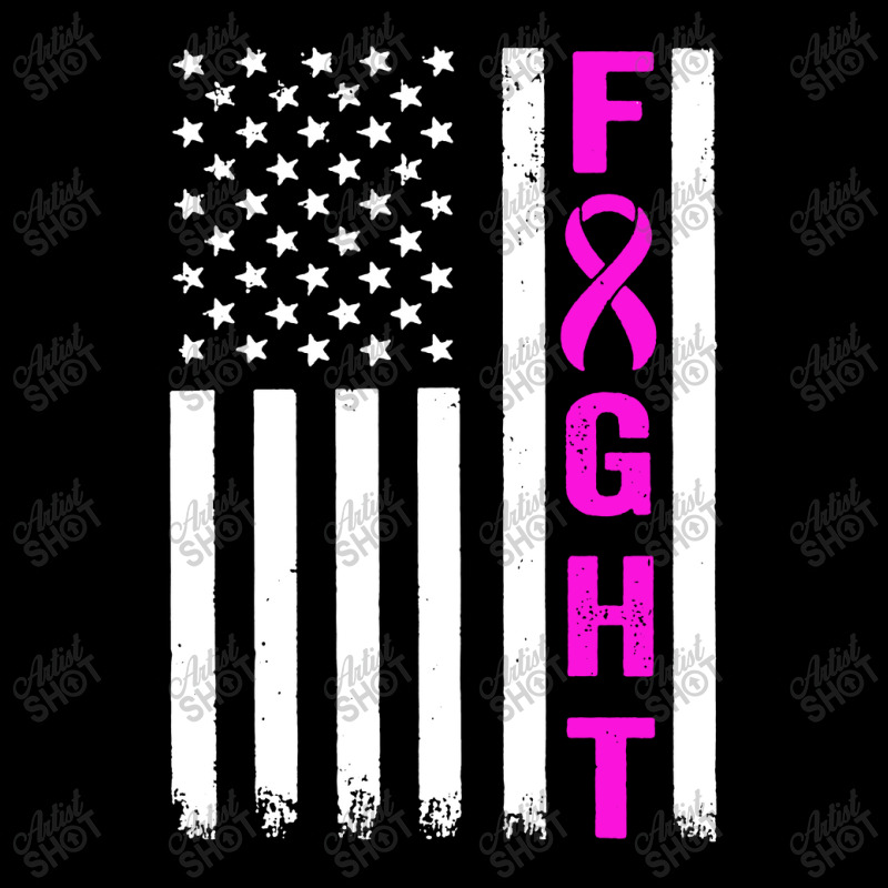 Fight Breast Survivor American Flag Youth Sweatshirt by Saprol Tees | Artistshot