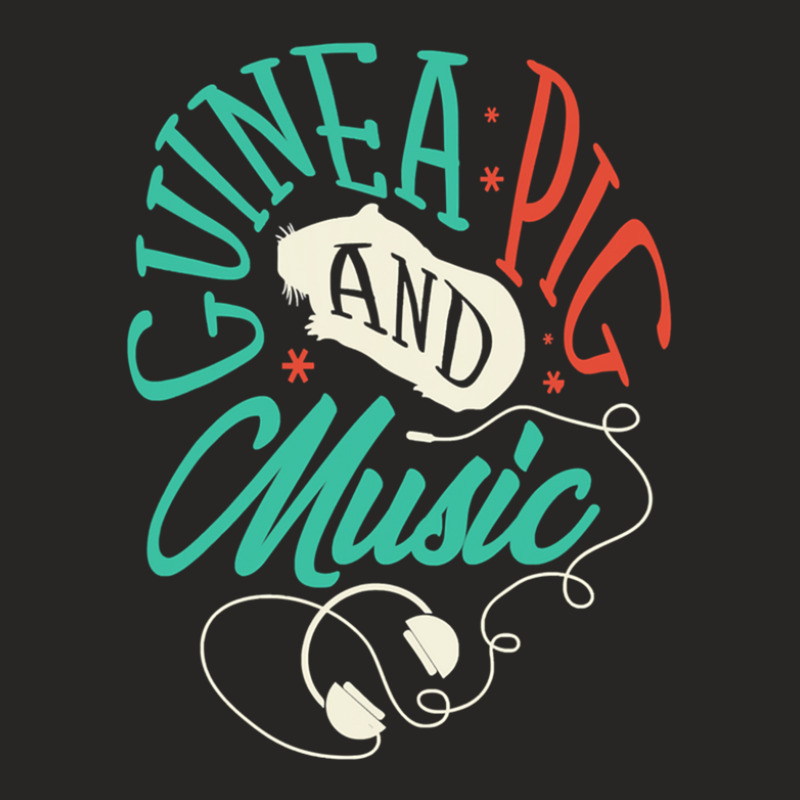 Guinea Pigs Music Notes Musician Ladies Fitted T-Shirt by MandyMOerke | Artistshot