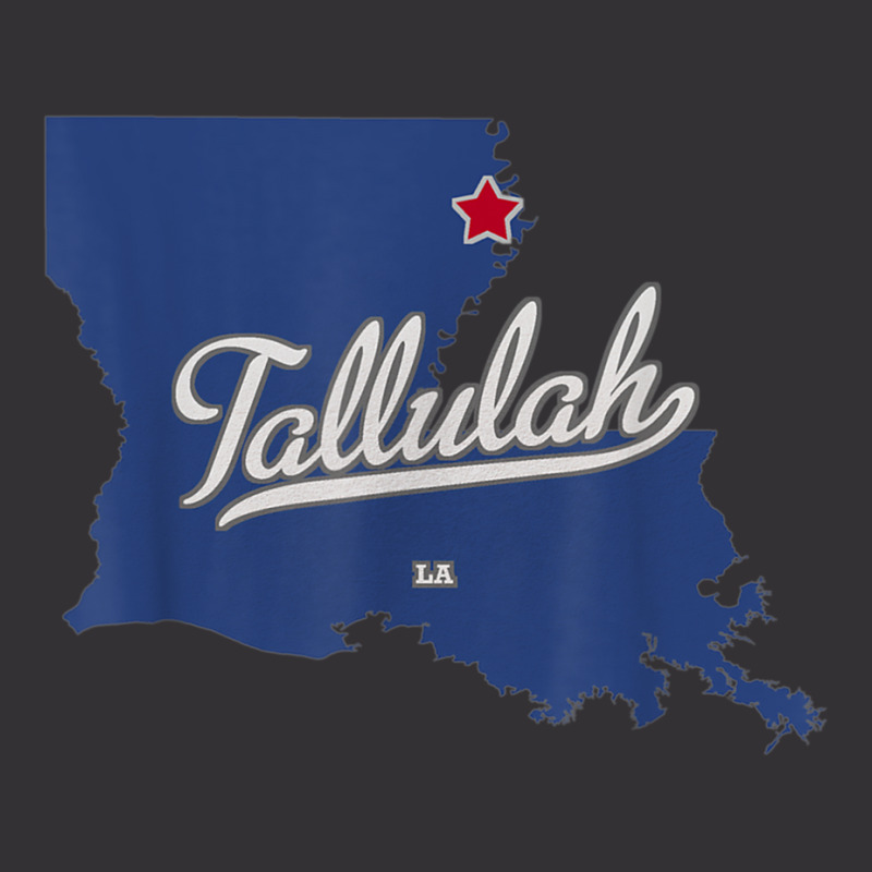 Tallulah Louisiana La Map T Shirt Vintage Hoodie And Short Set | Artistshot