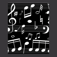 Dancing Music Notes Black And White Ladies Curvy T-shirt | Artistshot