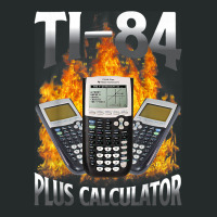 Ti 84 Plus Calculator Funny Math Teacher T Shirt Women's Triblend Scoop T-shirt | Artistshot