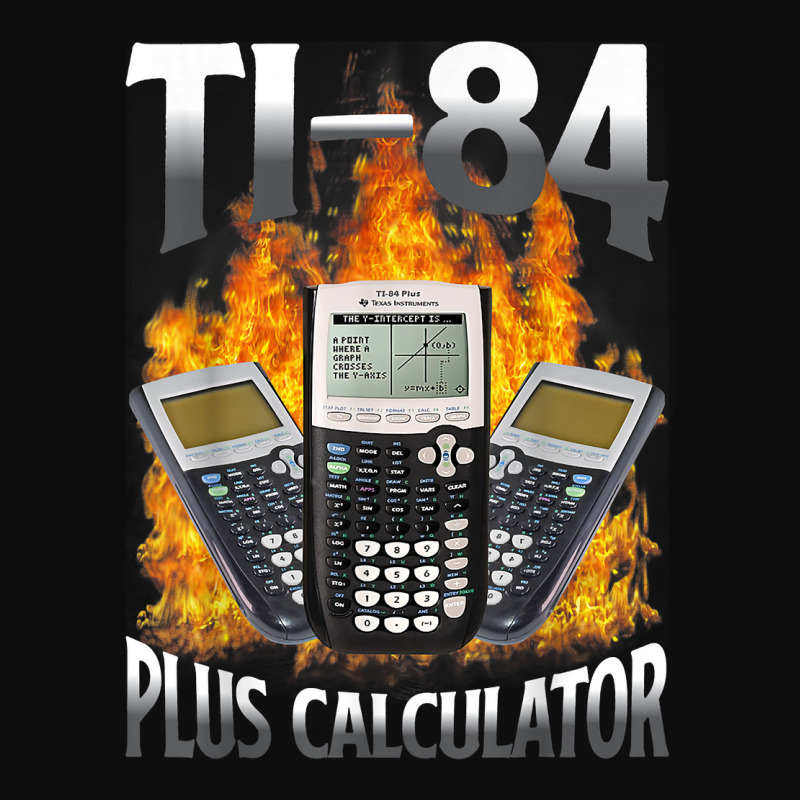 Ti 84 Plus Calculator Funny Math Teacher T Shirt Crop Top by cm-arts | Artistshot