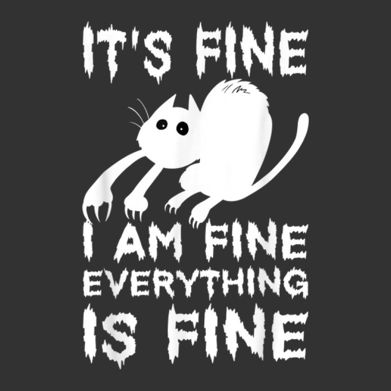 It's Fine I'm Fine Everything Is Fine Stressed Out Black Cat Baby Bodysuit by Prismatic | Artistshot