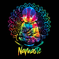 Namaste Zen Yoga Meditate Workout Meditation T Shirt Toddler 3/4 Sleeve Tee | Artistshot