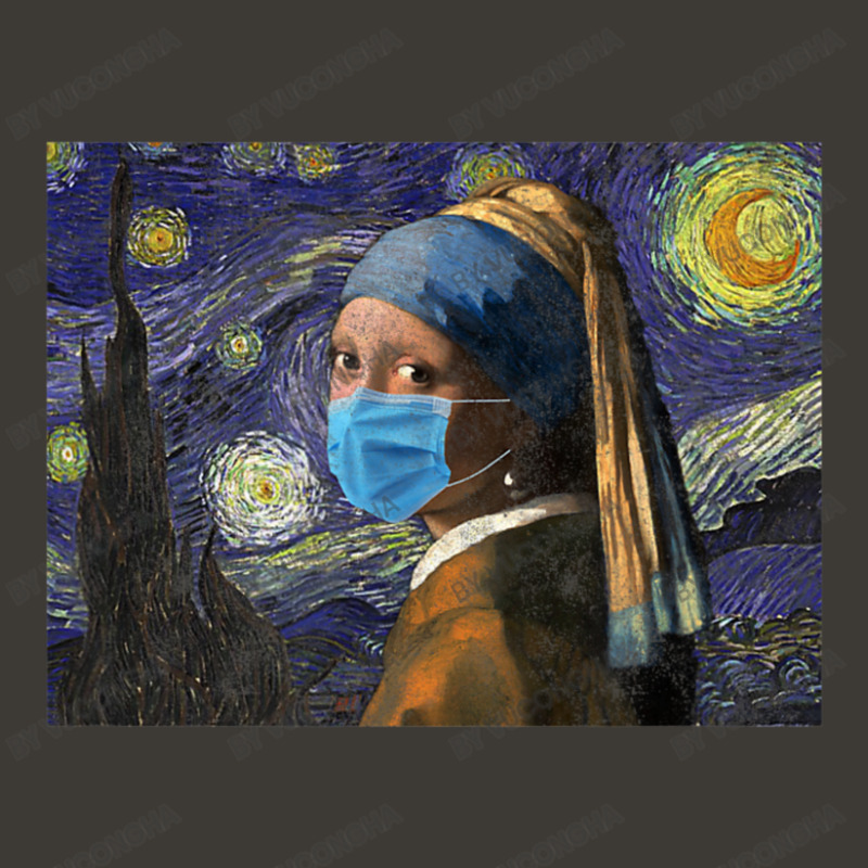 Vermeer & Starry Night Mask Casual Vintage Japan Bucket Hat by vucongha | Artistshot