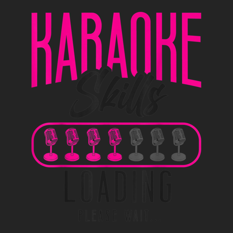 Karaoke Singer Karaoke Skills Loading Please Wait 3/4 Sleeve Shirt | Artistshot