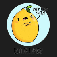 Bitter Lemon Cartoon Pun Classic T-shirt | Artistshot