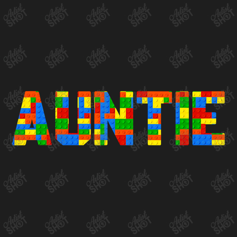 Auntie Brick Builder Funny Blocks Master Builder Classic T-shirt | Artistshot