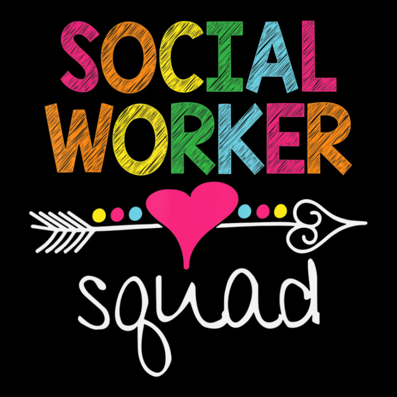 Social Worker Squad Rainbow Women School Social Work Pocket T-Shirt by kentuckykonpha9 | Artistshot