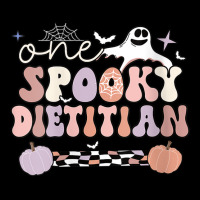 Womens Spooky Dietitian Halloween Dietetics V Neck T Shirt Zipper Hoodie | Artistshot