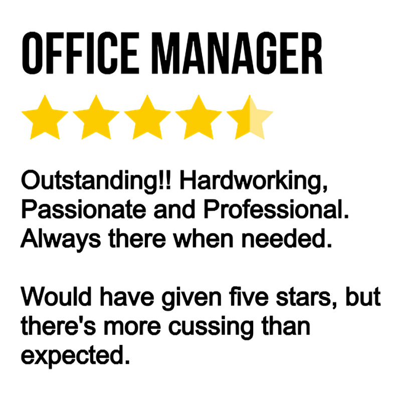 Office Manager Review Sticker | Artistshot