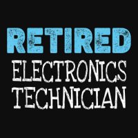 Retired Electronics Technician Gifts Funny Retirement Crop Top | Artistshot