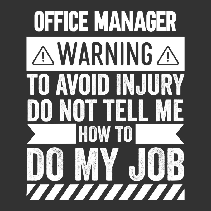 Office Manager Warning Baby Bodysuit | Artistshot