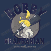 Womens Dungeons & Dragons Bobby The Barbarian V-neck Ladies Denim Jacket | Artistshot