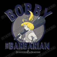 Womens Dungeons & Dragons Bobby The Barbarian V-neck Cropped Hoodie | Artistshot