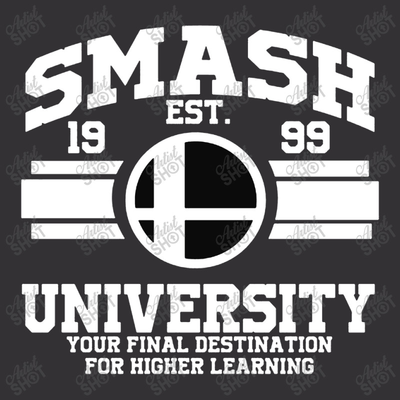 Smash University Vintage Short by Adrian Spencer | Artistshot