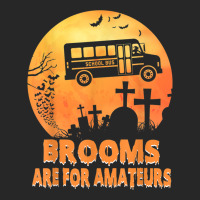 Brooms Are For Amateurs Witch Riding School Bus Halloween Women's Pajamas Set | Artistshot