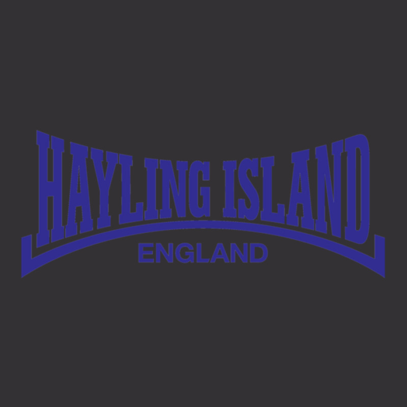 Hayling Island - England Design Blue Vintage Hoodie And Short Set | Artistshot