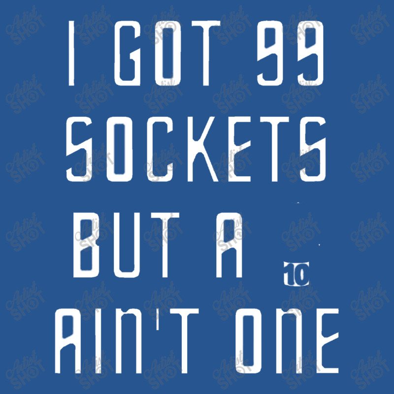 I've Got 99 Sockets Ladies Fitted T-Shirt by pandakarto28 | Artistshot