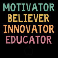 Motivator Believer Innovator Educator Youth Zipper Hoodie | Artistshot