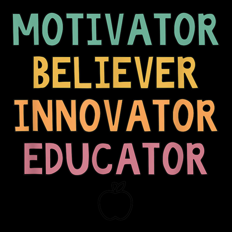 Motivator Believer Innovator Educator Youth Zipper Hoodie by Garnet | Artistshot