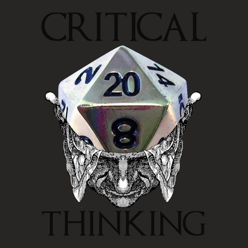 Critical Thinking Ladies Fitted T-Shirt by Kosdapen517 | Artistshot