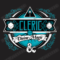 Womens Dungeons & Dragons Cleric Divine Magic V-neck T-shirt | Artistshot