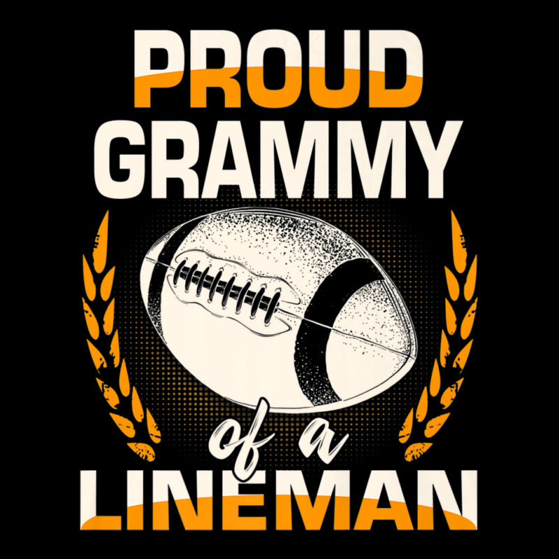 American Football Proud Grammy Of A Lineman Family Adjustable Cap by cm-arts | Artistshot