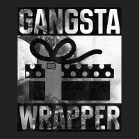 Gangsta Wrapper Gangster Rap Gift Vintage Christmas T Shirt Backpack | Artistshot