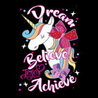 Jojo Siwa Dream Believe Achieve Unicorn Youth Jogger | Artistshot