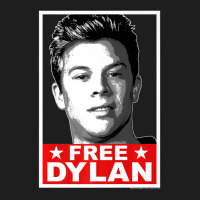 American Vandal Free Dylan Political Poster Classic T-shirt | Artistshot