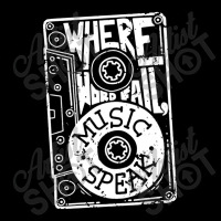 Where Words Fail, Music Speaks Baby Tee | Artistshot