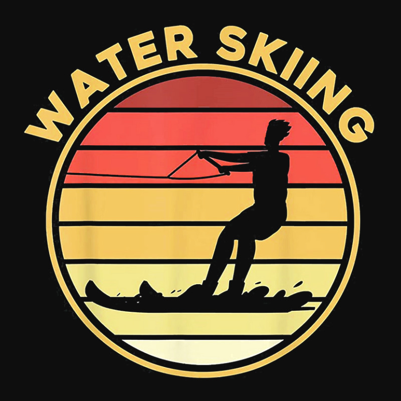 Water Skiing Sport Waterski Swimmer Athlete T Shirt Crop Top by porpoisewhiting | Artistshot