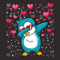 Penguin Valentine Dabbing Penguin Flightless Sea Bird Penguin Lover 23 Racerback Tank | Artistshot