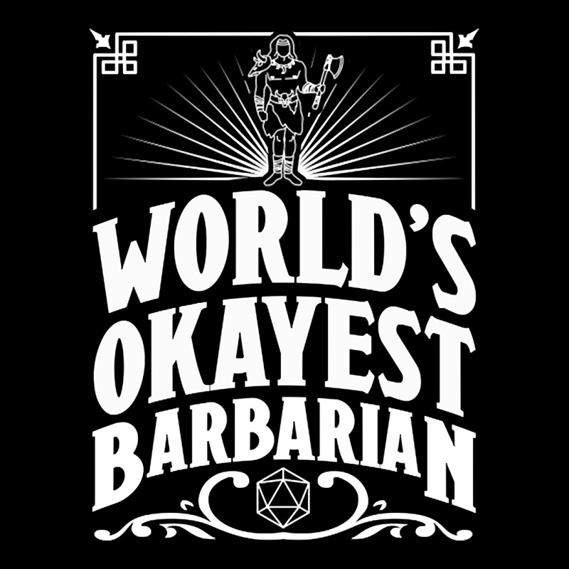 D&d Worlds Okayest Barbarian Adjustable Cap by Kosdapen517 | Artistshot