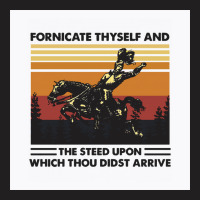 Fornicate Thyself And Steed Upon Which Thou Didst Arrive Vintage T-shirt | Artistshot