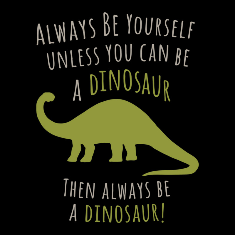 Be A Dinosaur V-neck Tee | Artistshot